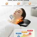 HygiVital Multi-Functional Cervical Traction Device, Dynamic Neck Massager with Pulsed Electrotherapy & Heat Therapy, 3 Modes&12 Intensities, Neck Stretcher to Relieve Neck Stiffness, Home &Office Use