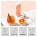 TOSSWARE POP 12oz Vino Jr Set of 12, Premium Quality, Recyclable, Unbreakable & Crystal Clear Plastic, Cocktail, 12 Count (Pack of 1), Whiskey Glasses