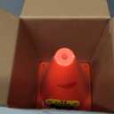 Bedwina Race Car Birthday Party Decorations - (36 Pcs) 12 - 8-Inch Orange Mini Cones for Kids & 24 Black & White Checkered Flags on Sticks - Race Car Themed Birthday Party Decor & Centerpiece Supplies