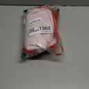 CROWNED BEAUTY Christmas Tree Skirt Collar 48 Inch Xmas Pine Trees Soft Farmhouse Holiday Decoration (Red & Green)