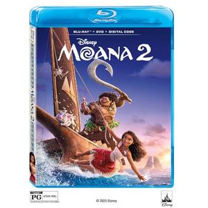 Moana 2 - Blu-ray + DVD + Digital, Format: Blu-ray