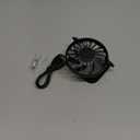 Hat Clip Fans with Solar Panel, Clip-on Cap Mini Solar Powered Fans, Solar Fan Outdoor Hat Accessories 1 Pack