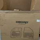 OEDRO Floor Mats Fit for 2019-2025 Chevrolet Silverado GMC Sierra 1500 & 2020-2025 2500HD 3500HD Crew Cab Bench Seat, All-Weather Protection Floor Liners, TPE Material Car Mats, Black