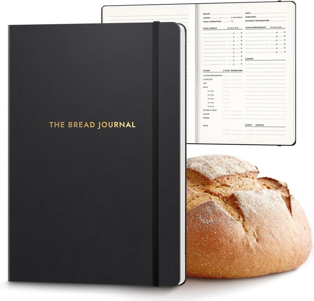 Bakers Recipe Book to Write in Your Own Recipes & Record Details - Bread Making Recipe Journal for Own Recipes - Gifts for Bread Bakers - Soft Vegan Leather Recipe Book - 128 Pages - Gold Bakers Recipe Book to Write in Your Own Recipes & Record Details - Bread Making Recipe Journal for Own Recipes - Gifts for Bread Bakers - Soft Vegan Leather Recipe Book - 128 Pages - Gold