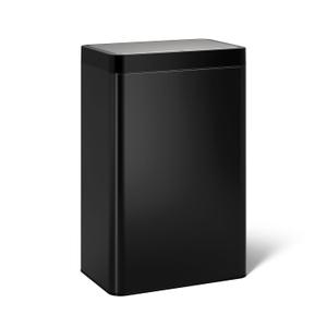 Kohler 23825-BST 13-Gallon Touchless Black Stainless Steel Trash Can, Hands-Free Motion Sensor Lid, Durable, Fingerprint-Resistant, Easy to Clean, K-23825-BST