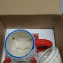 ICUP Snoopy Rocketship 16 oz Molded Ceramic Mug with Top