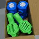 8-Pack Automatic Bubble Gun,Bubble Machine Blower Outdoor Toys for Kids Ages 3-8 Gifts Wedding Party Favors, 2.5 x 6 x 5.5 inches