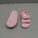 WUROSO Toddler Buckle Sandals Open Toe Water Sandal with Adjustable Back Strap for Boys Girls Pink 10