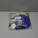 11st Birthday Party Decorations Blue Happy Birthday Banner Latex Confetti Balloons Number 11 Foil Balloon Silver Crown Star Mylar Balloon Cake Topper for Men Women Anniversary Party Supplies