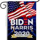Biden Harris Flag Vote President 2020 Patriotic Democrat Republican Tea Party United State American Election House Decoration Banner Small Yard Gift Double-Sided, Garden Flag 13"x 18.5", Thick Fabric