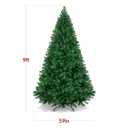 Best Choice Products Artificial Christmas Tree, 9ft Premium Unlit Pine Design, Dense Branches Realistic Holiday Dcor w/Easy Assembly - Green