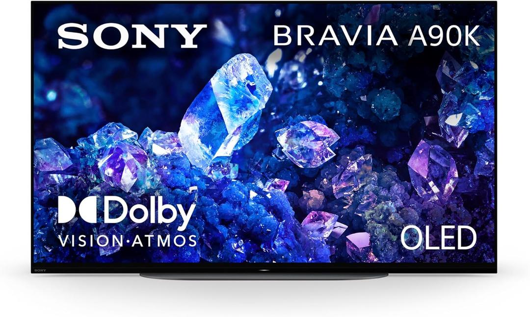 Sony 42 Inch 4K Ultra HD TV A90K Series: BRAVIA XR OLED Smart Google TV with Dolby Vision HDR and Exclusive Features for The Playstation 5 XR42A90K- Latest Model,Black