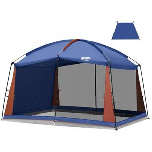 CAMPROS CP Screen House Tent 12 x 10 Ft Screened Mesh Net Wall Canopy