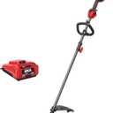 SKIL PWR CORE 40 String Trimmer Attachment and Power Head, Cordless Electric 16" Trimmer for Weeds and Grass, Multi-Head System, Includes 40V 4.0Ah Battery and Charger - PLT1500C-10