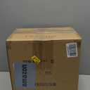 Tiffany Pendant Light Plug in 12 Inch Orange Red Rose Flower Stained Glass Hanging Lamp with Chain 33 Inch, Cord 15 Feet