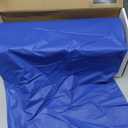 CXPSINC 54 Inch X 300 Feet Plastic Table Cover Roll Disposable Tablecloth with Slide Cutter for All Type/Shape Tables | Picnic, Party, Banquet, Birthdays, Weddings (Blue, 300 Feet)