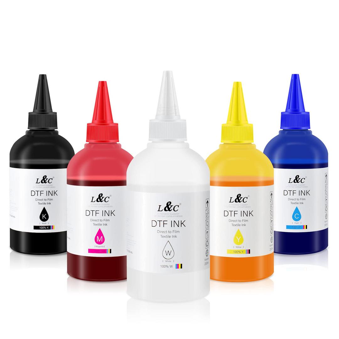 PFI-8150 Refill Pigment Ink Compatible with imagePROGRAF TC-20, TC-20M, TC-5200, TC-5200M Printers and GI-16/26/36/46/56/66/76/86/96 Series(PFI-8150 Ink 6Color)