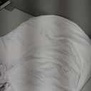 bricia Wedding Arch Backdrop Stand Cover, 6FT Double Sided Stretchy Arch Cover Fitted Wedding Birthday Party Banquet Decoration (White 72''Lx31.2''W)