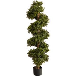 Nearly Natural 46in. Boxwood Spiral Topiary Artificial Tree