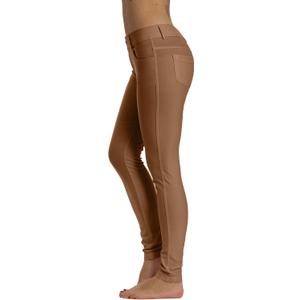 Prolific Health Women's Jean Look Jeggings Tights Slimming Many Colors Spandex Leggings Pants Capri (Large, Camel)