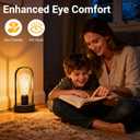 Edison Light Bulbs 5.5W, 60W Equivalent Dimmable Vintage LED Light Bulbs, 500LM E26 Medium Base Soft White 2700K LED Bulb,ST19 90+ CRI Decorative Filament LED Bulb,Clear Glass, 4 Pack