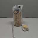 MUKOKO 24oz Glass Water Bottle with 2 Lids-Handle Flip Lid & Bamboo Straw Lid, Motivational Water Tumbler with Time Marker Reminder and Silicone Sleeve, Leakproof-Amber