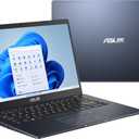 ASUS Vivobook Go 14 L410 Ultra Thin Laptop, 14 FHD Display, Intel Celeron N4020 Processor, 4GB RAM, 64GB eMMC, NumberPad, Windows 11 Home in S Mode, 1 Year Microsoft 365, Star Black, L410MA-AH02