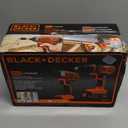 Black & Decker 20V MAX Drill/Driver Impact Combo Kit with BLACK+DECKER WM425-A Portable Project Center and Vise