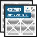 20x20x3 MERV 13 Air Filter Compatible with Zephyr VGF Series 20x20x3