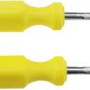 2PCS Car Terminal Removal Tool 2mm & 3mm Wire Connector Pin Release Puller Stainless Steel Pin Extractor Dismount Tool for Mechanical Repair Tool