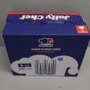 JOLLY CHEF 8 oz Clear Disposable Plastic Cups, 200 Pack Heavy-duty Clear Plastic Cups Perfect for Wedding, Thanksgiving, Christmas, Halloween Party