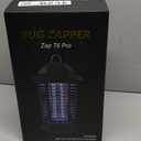 Bug Zapper Indoor & Outdoor, 4200V Electric Mosquito Zapper, 10 Years Lifespan, 6.5ft Power Cord, Waterproof, Fly Trap Mosquito Trap, Fly Killer Fly Zapper for Home, Patio, Kitchen, Backyard, Camping