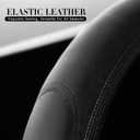 Sports Leather Steering Wheel Cover Car Accessories, Universal Size fit 14-15 Inch All Vehicle Steering Wheel Cover