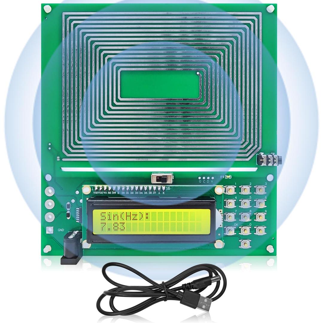 Frequency Generator for Healing, Schumann Wave Resonance Generator, Frequency Healing Devices, Adjustable Sine Wave Resonance Generator, Ultra-Low Frequency Pulse Generator