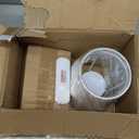 Laiebri Battery Operated Wall Sconce Set of 2, Wireless Wall Sconce with Rechargeable Bulbs and Remote, 15 Colors & Dimmable, Gold Sconces Wall Decor for Bedroom Living Room Hallway