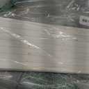 Stone Faucet Mat for Kitchen Sink - Quick Dry Diatomite Sink Splash Guard, Prevents Moisture Buildup & Water Stains, Water Absorbing Stone Tray for Bathroom Countertop (White, 30" x 4")