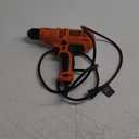 BLACK+DECKER Corded Drill, 5.5-Amp, 3/8-Inch (DR260C)