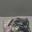 EBYTOP Old Lady Costume for Kids 100th Day of School Costume Wig 100 Year Granny Glasses Grandma Little Old Women Cane Accessories,4-6 Years (Small(5-7yr))