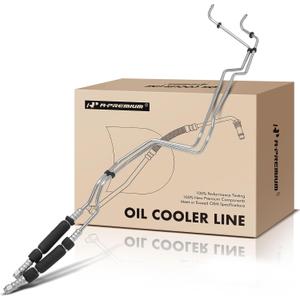 A-Premium Engine Oil Cooler Line Hose Assembly Compatible with Ram