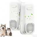 uahpet Cat Litter Deodorizer, No Ozone Air Purifier Plug in, Nano-Tech Cat Odor Eliminator for Litter Box, Filterless Odor Remover with 5ft Cord, Safe & Quiet Air Freshener for Pet Homes (2 Pack)
