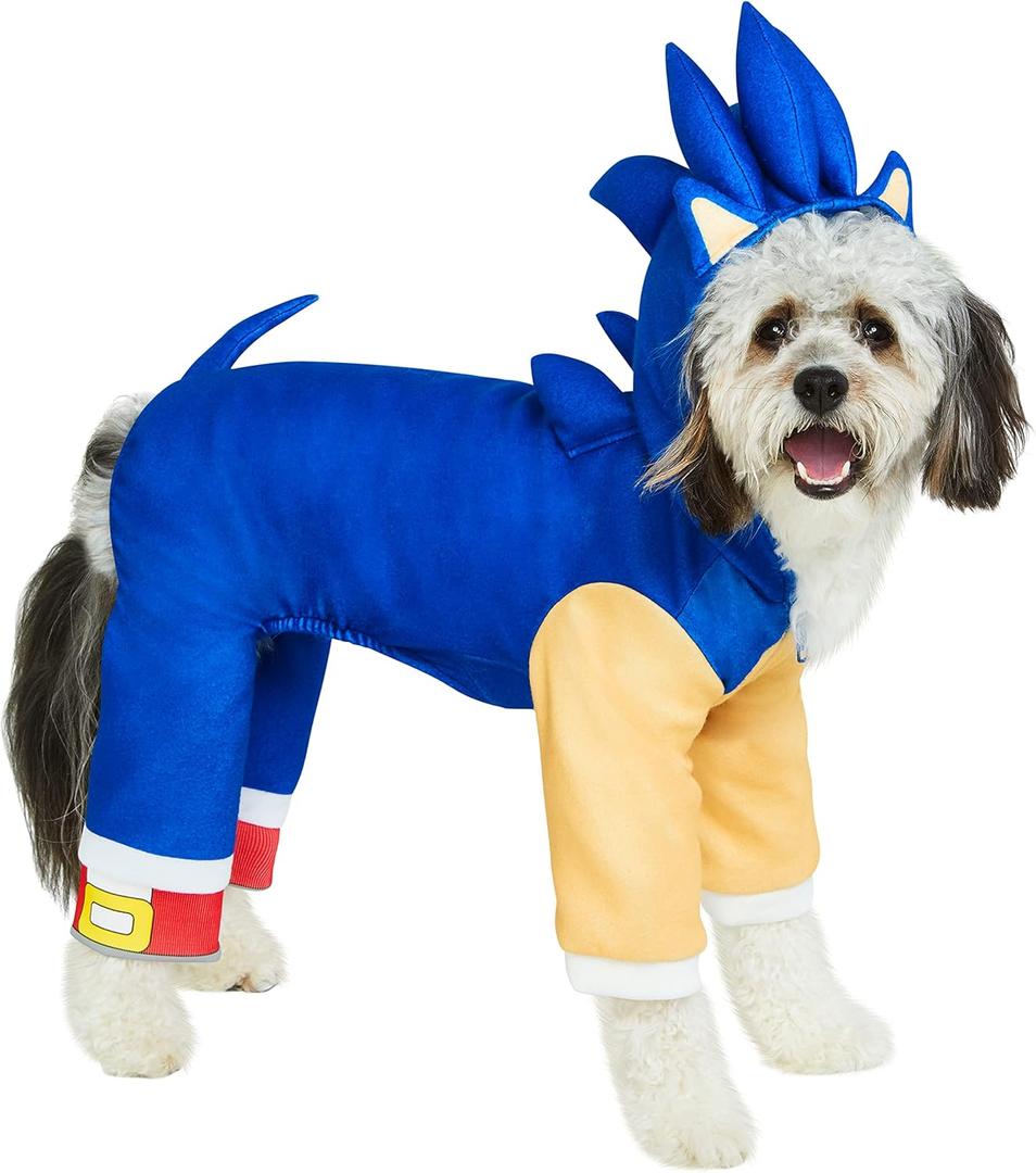 Rubies Sonic the Hedgehog: Pet Costume for For Dogs or Cats, Medium