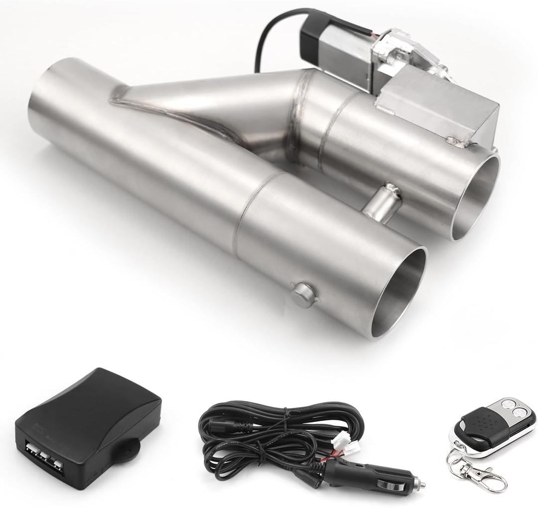 Universal 2.5 Inch Stainless Steel Exhaust Pipe Kit