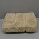 Buganda Bathroom Rugs, 36" x 24", Soft and Absorbent Microfiber Bath Rugs, Non-Slip Shaggy Shower Carpet, Machine Wash Dry Bath Mats for Bathroom Floor, Tub and Shower, Beige