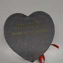 Preserved Roses Heart Shape Box Valentines Day Gifts for Her Mothers Day Forever Flowers (Red, 16 Roses)