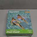 SLOOSH Inflatable Pool Floats Adult,2 Packs Floating Lounge Chairs, Blow up Pool Noodles for Adult Heavy Duty, Floating Chair for Party Summer Water Beach Lake Fun