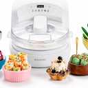 Instant Pot InstantChill Ice Cream Maker with Built‑In Compressor, No Pre‑Freezing, Real Ice Cream in Minutes*, Gelato, Sorbet, Rolled, Non‑Dairy, Mix‑Ins, Easy Clean Up, Quiet, Makes Up to 2 Pints