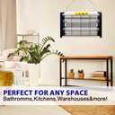20W Electric Indoor Bug Zapper, Mosquito Trap with UV Light, Insect Killer Eliminator for Home, Office, Restaurant