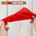 UXCELL 2-Piece Round Silicone Cake Molds, 9.8 Inch Nonstick & Quick Release for Layer, Smash & Cheese Cake, Light Green