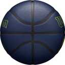 WILSON NBA Forge Plus Indoor/Outdoor Basketball - Navy Blue, Size 6-28.5"