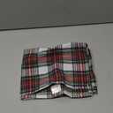 Red White Plaid Christmas Table Runner, Winter Holiday Table Runners 36 inches Long, Xmas Decorations Indoor Outdoor Farmhouse Home Kitchen Dining Party Decor